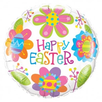 Buy And Send Happy Easter 18 inch Foil Balloon